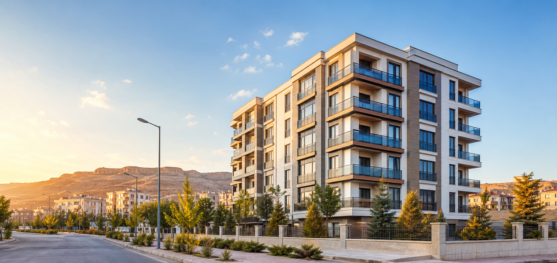 Modern apartman ve emlak portföyü